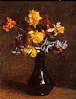 Henri Fantin-latour Famous Paintings - Vase of Flowers